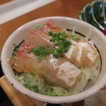 四季料理 かわ乃 - 鯛ミニ丼