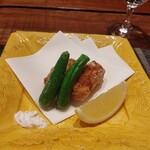 傳 - (2022/12 訪問)海老真丈。ほんのりウスターソースが香る味わい。