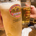 肉と漁師飯 浜右衛門 - 生ビール