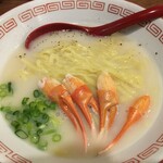 金町製麺 - 蟹白湯そば