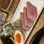 麺屋さくら - 鴨南蛮つけそば1.5玉