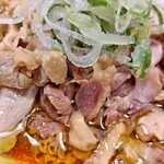 肉そば てノ字 - 鶏肉