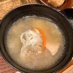 とんかつ けい太 - トン汁