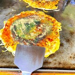三栄お好み焼 - 