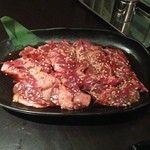 炭火焼肉 我流 - ハラミ二人前