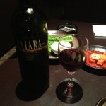 炭火焼肉 我流 - ロッソ・グラス少し残念です★