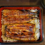 うなぎ うな桜 - 鰻重　上=3300円