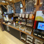ステーキガスト - ドリンクバーを頼んでない人はお冷やをセルフで。
