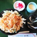 道の駅 - 白エビかき揚丼