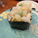 もりもり寿し 近江町店 - 生ばい貝珍味軍艦