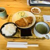 白めし爆食処 姫路 一本堂 - 熟成ロースかつ定食　１１００円