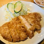 白めし爆食処 姫路 一本堂 - 熟成ロースかつシングル