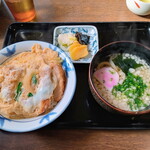 たけや - 料理写真:カツ丼セット 980円