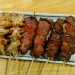 菊乃家本店 - 塩味に、七味をかけて