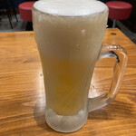 もつ焼きパラダイス富士 - 生ビール