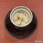 御料理 寺沢 - 車海老と鮑入りの豪華な粕汁