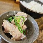 Chuuka Soba Innovation - 豚バラなんこつ煮込みハーフ＋ご飯
