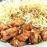 とん亭 - サイコロとんてき定食