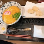 うどん馳走 山石土平 - ゆず風味玉子あんかけ