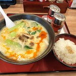 ８番らーめん - 酸辣湯麺