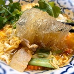タイ屋台料理 ティーヌン - スキ・ナーム麺（春雨）