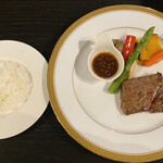 湯布院ホテル森のテラス - 豊後牛ステーキ