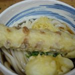 讃岐うどん 志のん - 半たま天ぶっかけ 冷 650円