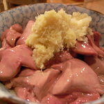 鳥重 - レバ刺し