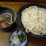 金時 - カモ汁つけうどん(750円)