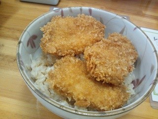 かつどん なかや - しょうゆかつ丼４５０円+大盛り２０円