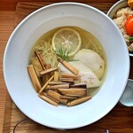 麺屋割ぽう ツクリ茸 - ♦︎天草大王とツクリ茸の塩ラーメン
