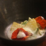 ラ　ティエラ - セロリのパンナコッタ