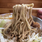 麺処 マゼル - 平打太麺