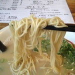 らーめん 中 - 麺。