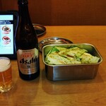 串揚げじゅらく - ビールとお通し