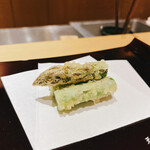 天冨良 麻布よこ田 - アスパラ