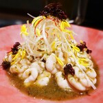 口福菜 亀吉 - 白子の椒麻ソース