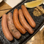 だいだいや - ソーセージ盛り合わせ