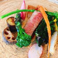 aru - 温野菜とサーロイン