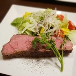 Taishuu Steak Nikuno Suke - プライムサーロインステーキ定食200g