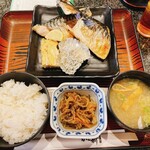 かど新 - 焼魚定食(さば)_¥930