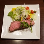 Taishuu Steak Nikuno Suke - プライムサーロインステーキ定食200g