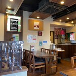 伊太利亭 - 店内（座席より右まわり）➡︎