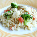 ローブ - 真鯛と彩り野菜の豆乳リゾット・・・・1050円