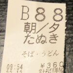 名代 富士そば - 数日前は　340円だったのに･･･