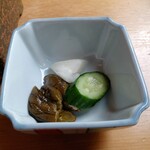 うな明 - 香の物