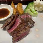 肉料理ふくなが - メインのステーキ