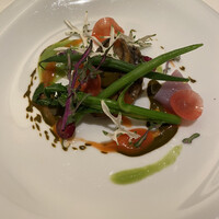 ラ・ベカス - 徳島産黒鮑のサラダ仕立て