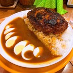 カリーハウス コロンボ - 日替わりカレー（この日は煮込みハンバーグ）