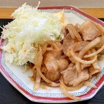 Taishuu Shinya Shokudou Sumisumi - 生姜焼き定食